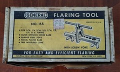 Vintage GENERAL No.155 Flaring Tool 3/16&Prime; thru 5/8&Prime; in Original Box
