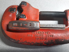 Ridgid No. 1-2 Heavy Duty Pipe Cutter 1/8&Prime;-2&Prime; Ridge Tool Co.