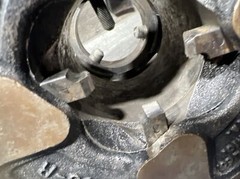 Used Surplus RIDGID 65-R ADJUSTABLE THREADER DIE HEAD 1-2&Prime;. Item ID 4