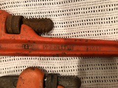 Ivy Classic Pipe Wrench Lot 14&rsquo; & 10&rsquo;