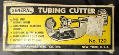 General Tools No. 120 Tubing & Conduit Pipe Cutter MADE IN USA Original Box