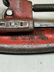 Rigid No. 2 Heavy Duty Pipe Cutter 1/8&Prime; to 2&Prime; Made In USA