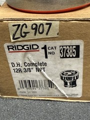 Ridgid Hand Threader Die Head 12R 3/8&Prime; NPT 37385 USA New