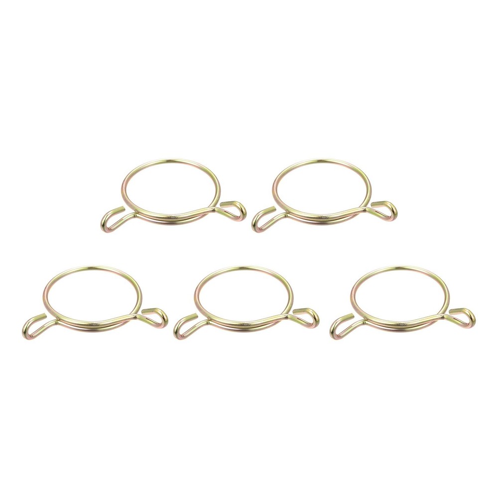 Fuel Line Hose Clips, 5pcs 42mm 65Mn Steel Tubing Spring Clamps