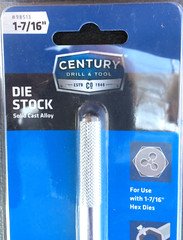 CENTURY 1-7/16&Prime; DIE STOCK HANDLE 12&Prime; LONG NON ADJUSTABLE WRENCH