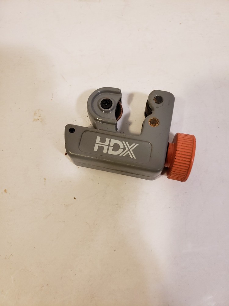 HDX Tube Pipe Cutter Junior Easy Grip Cuts 1/8&Prime;-1 1/8&Prime; Size Pipes f5