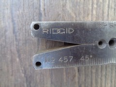 Ridgid 457 45 Degree Flaring Tool 1/8&Prime;-5/8&Prime;