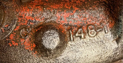 RIDGID C-148-1 No 65R-TC Manual Receding Pipe Threader 1&Prime;-2&Prime; Capacity