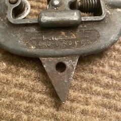 ridge tool co vintage pipe cutter no 00 1/8- 1&rdquo;