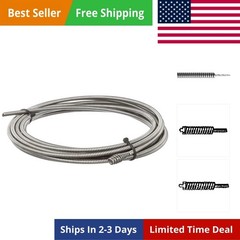 Drain Cleaning Cable, 5/16 In. x 25 ft.