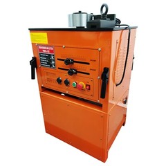 110V 3KW Electric Hydraulic Steel Rebar Bending & Cutting Machine 1-1/4&Prime; 0-180&deg;