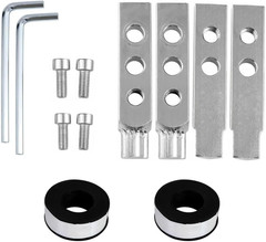 2 Pack Screw Extractor Broken Shower Arm Removal Tool Damaged Pipe Extractor Plu