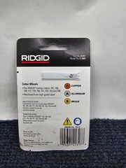 RIDGID 41317 Model E-3469 Cutter Wheels For Copper, Aluminum and Brass