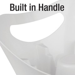 Plumb Craft Universal Plunger Holder Drip Tray, White (1 Pack)