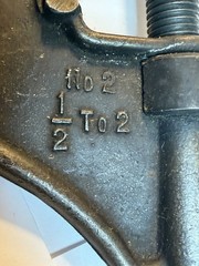 Vintage Trimo Mfg. No. 2 Pipe Cutter Size 1/2-2&Prime; Shop Tools Trimont Roxbury MA
