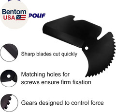 30093 Ratcheting Plastic Pipe and Tubing Cutter Blade RC-2375 Fits for RIDGID Tu