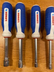 LENOX 16&Prime; PVC Saw & Nut Driver Set, Metal Ratcheting 1-5/8&Prime; PVC Cutter, (6-pc)