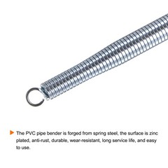 Pipe Bending Spring 17.2mm OD 550mm Tube Bending Spring Pipe Bender