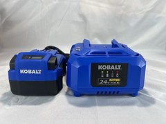 Kobalt 24v Cordless Drain Auger Kit with 85 Watt Battery & Charger 4891704 READ