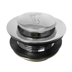 QWORK Bathtub Drain, Polished Chrome, for 1-1/2&Prime; Shower and Chrome