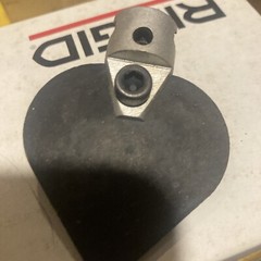 Ridgid 63040 T-212 1-3/4&Prime; Spade Grease Cutter for 3/8&Prime; Drum,5/8&Prime; Sectional Cable