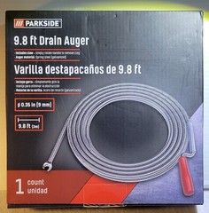 drain auger 9.8 ft