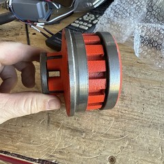 Ridgid 37380 12R 1/4&Prime; NPT Alloy Steel RH Pipe Threader Die Head (BN312)