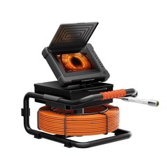 7inch Sewer Pipe Inspection Camera 20M Drain Sewer Pipeline Industrial Endoscope