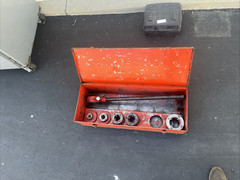 Ridgid 12-R pipe threader set new style 7pc