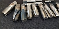 12 Pieces ~ 3/8&Prime;-18 NPT Taper Pipe Tap ~ USA & Japan Made HSS