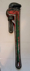 Ridge Tool 18&Prime; Rigid 18&Prime; Heavy Duty Pipe Wrench Elyria Ohio USA Plumbing