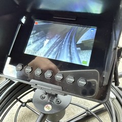 30M Drain Sewer Pipe Inspection Camera 23mm Industrial Endoscope 4.3&Prime; Monitor