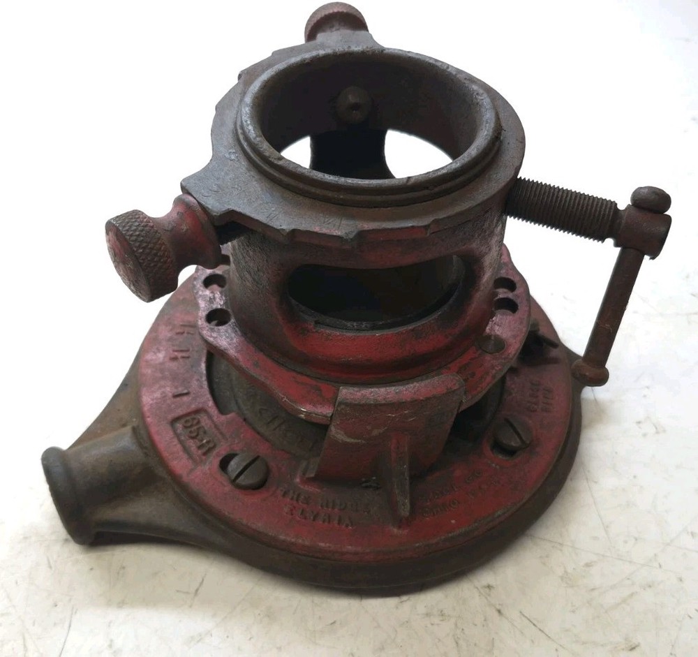 Ridgid 65-R 1&Prime; to 2&Prime; Manual Pipe Threader NO HANDLE Made In USA Vintage