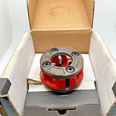 RIDGID 1/2 in. 00-R Manual Ratchet NPT Pipe Threading Die Head *PREOWNED* #T27