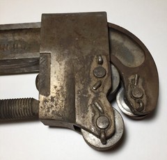 Vintage Craftsman Pipe Cutter NO 2 R Made in USA 1/8 to 2&Prime; Heavy Duty Large Tool