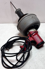 RIDGID K-45 Electric Drain Cleaning Machine Sewer Auger Snake Cable 120V Works