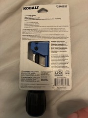 Kobalt Screw &ndash; Feed Copper Cutter 2146937 With Quick Release Button