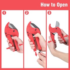 Olympia Tools Ratcheting Pipe Cutter, 39-910 &ndash; Color may vary 7.5&Prime;