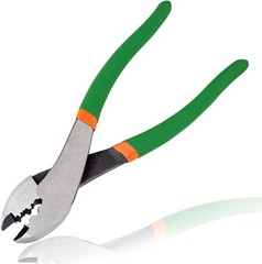 LEONTOOL Electrical Pliers for Crimping and Cutting, TPR Handle, 10-22 AWG Termi