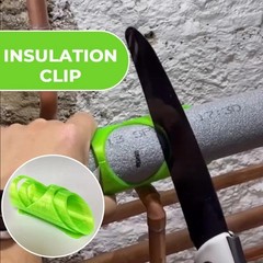 3pcs Foam Pipe Cutter Tool &ndash; Three-Tube Insulation Cutting Fixture, Green