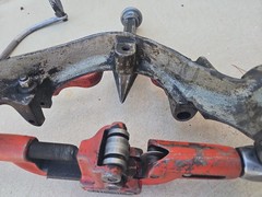 Rigid 311 Carriage With 360 Pipe Cutter, 341 Reamer & 312 Lever