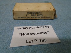 Ridgid NOS Pipe Threading Replacement 1&Prime; Die Set 12R 11R 111R 0R 00R 31A P185