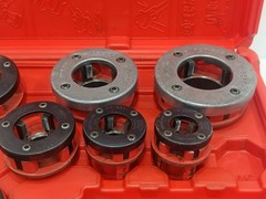 SUPER EGO DIE HEAD SET BSPT/BSP PIPE THREADING DIES&ndash;1/4&Prime; TO 2&Prime;,MADE IN SPAIN