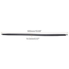 Spring Tube Bender 14.5mm Steel Pipe Bending Tool 500mm for 1/2&Prime; PVC Home Renova