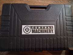 Central Machinery Ratcheting Pipe Threader Kit 3/8&Prime;-2&Prime; 10 Pc NICE! USED 1 TIME!