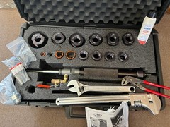 Reed FT2000UNIV Feed Wet Tap Drilling Machine Complete Kit 09165