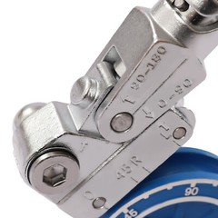 Max 180 Degree Tube Bender 1/2&Prime; Diameter Pipe Bending Manual Tube Bender Silver