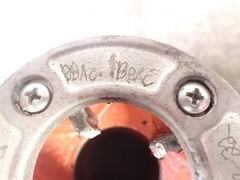 Ridgid 37400 12R 1&Prime; NPT Alloy Steel RH Pipe Threader Die Head (BN284)