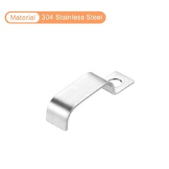 20Pcs Pipe Strap, 304 Stainless Steel Pipe Support Strap Fit for 15/16in(24mm)