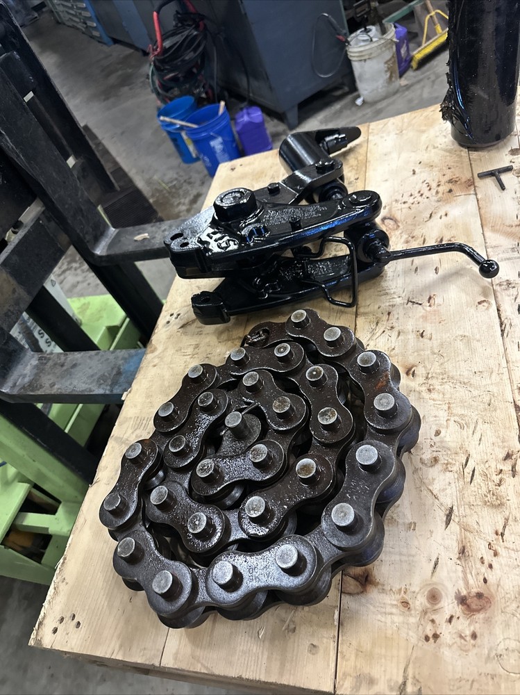 Wheeler Rex 5590 Hydraulic Chain Pipe Cutter 6&prime; Chain (tzbz3